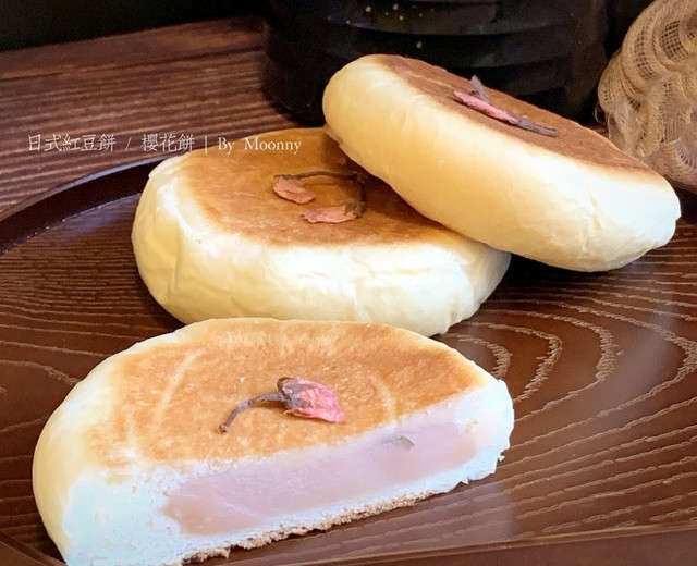 樱花饼/日式红豆饼– 小美食谱中心